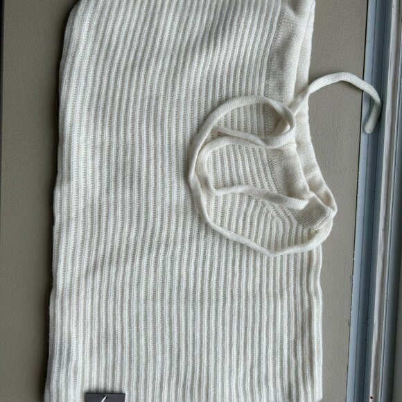 Amicale Cashmere Accessories - 100% Cashmere Balaclava - Snood / hood-hat and neck warmer